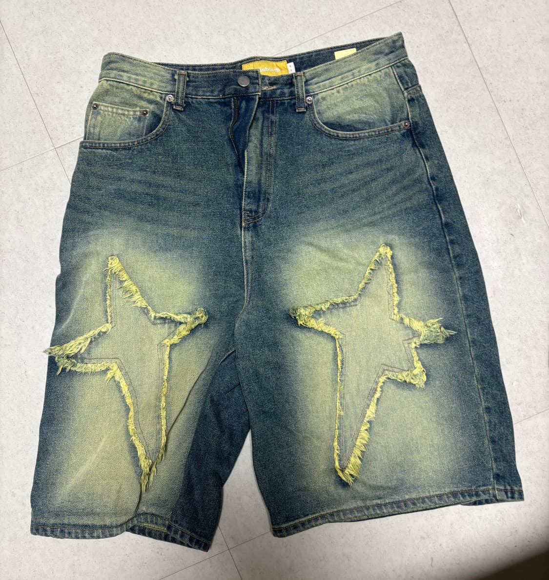 메인부스 spark denim shorts 상품이미지2