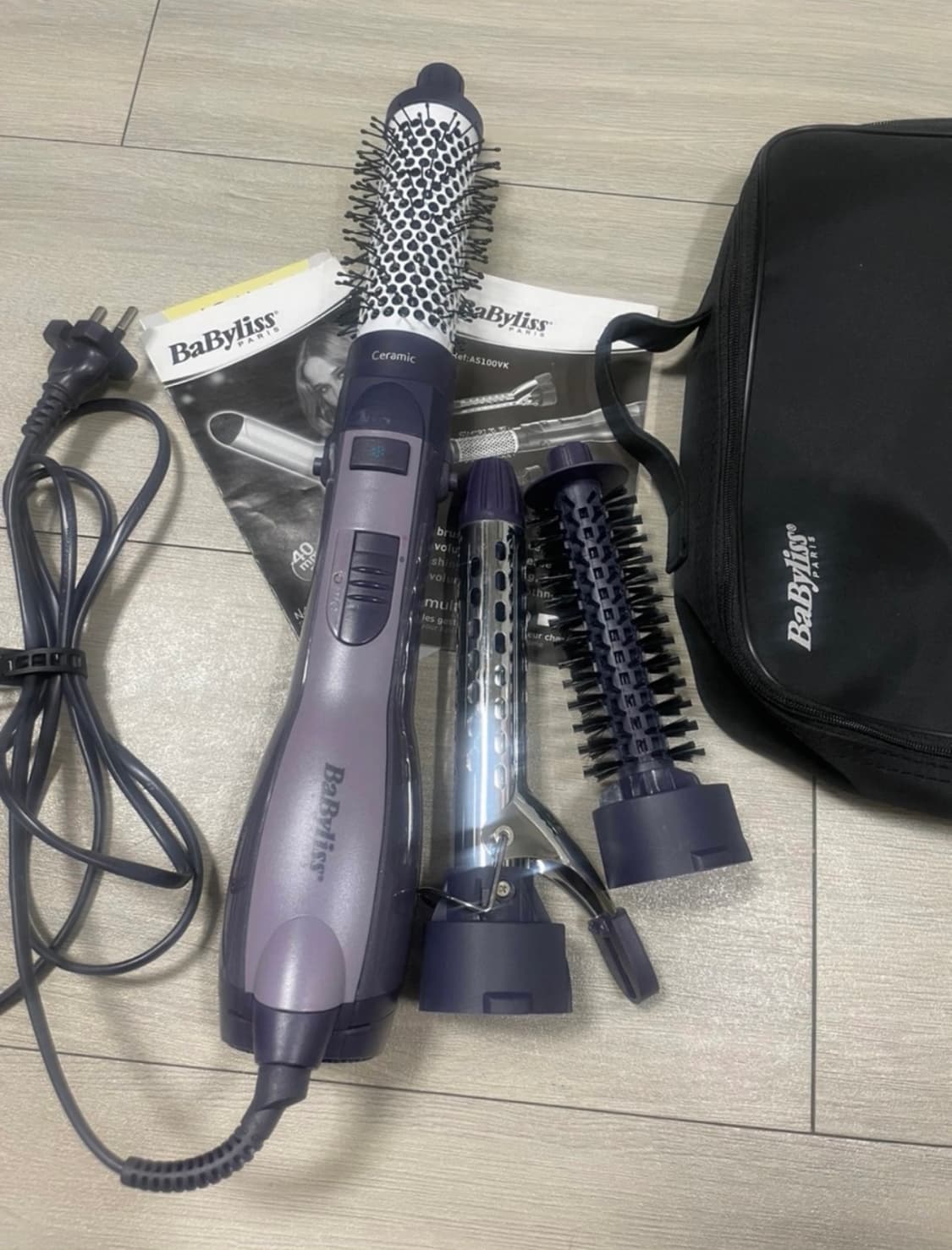 바비리스)3in1 고데기 에어브러쉬&헤어 드라이기 상품이미지9