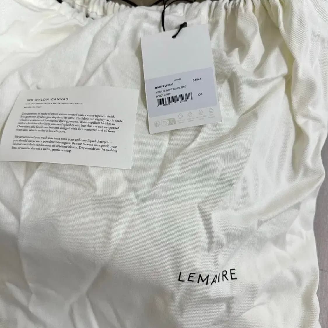 르메르 소프트 게임백 베이지 미디움 가방 상품이미지8