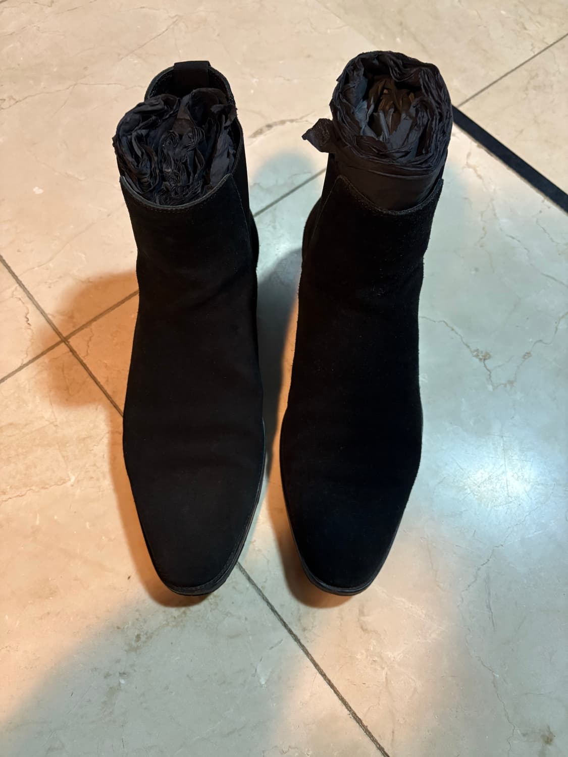 생로랑 에디 30 블랙 스웨이드 43사이즈 상품이미지2