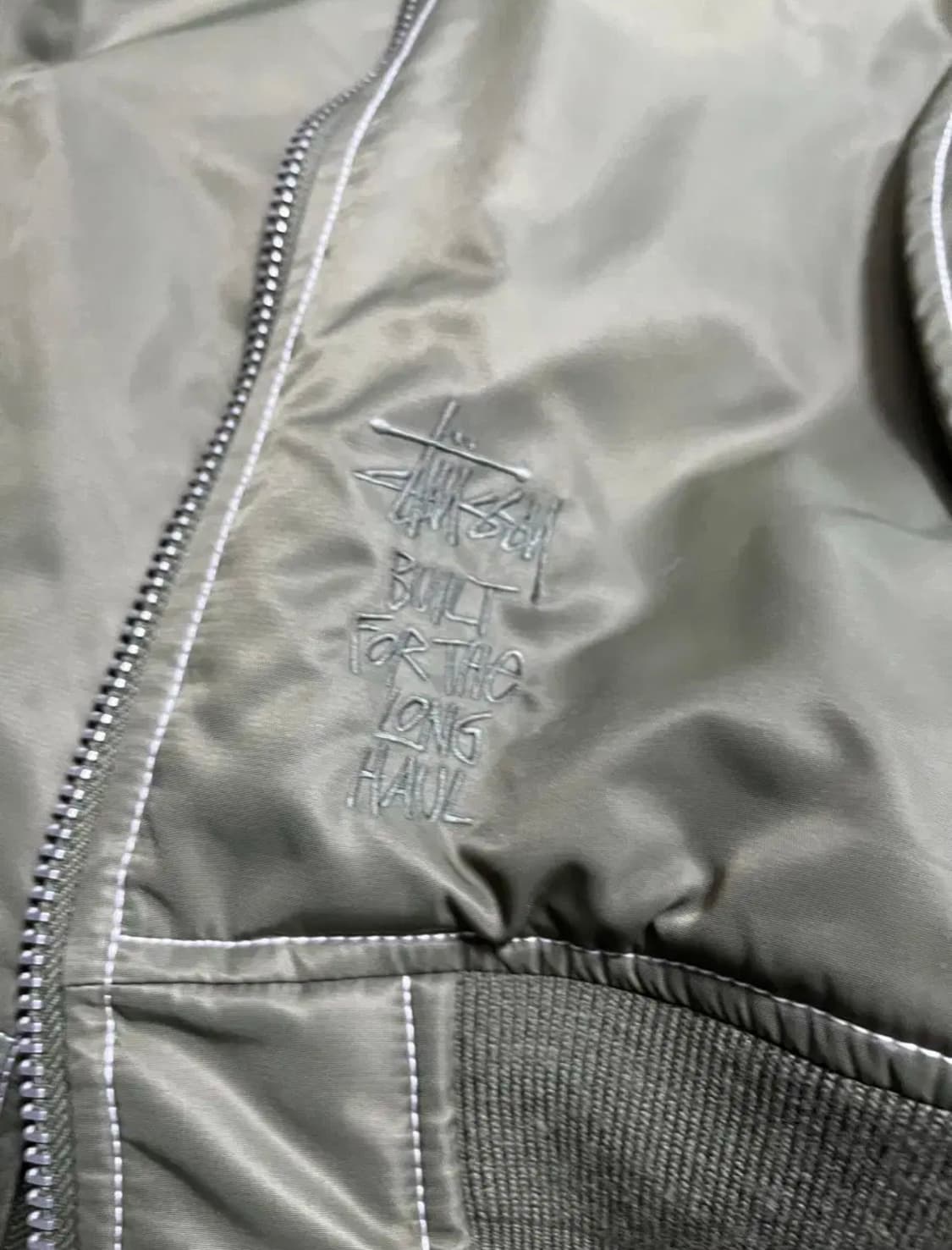 스투시 빌트 리버시블 봄버 자켓 M 상품이미지3