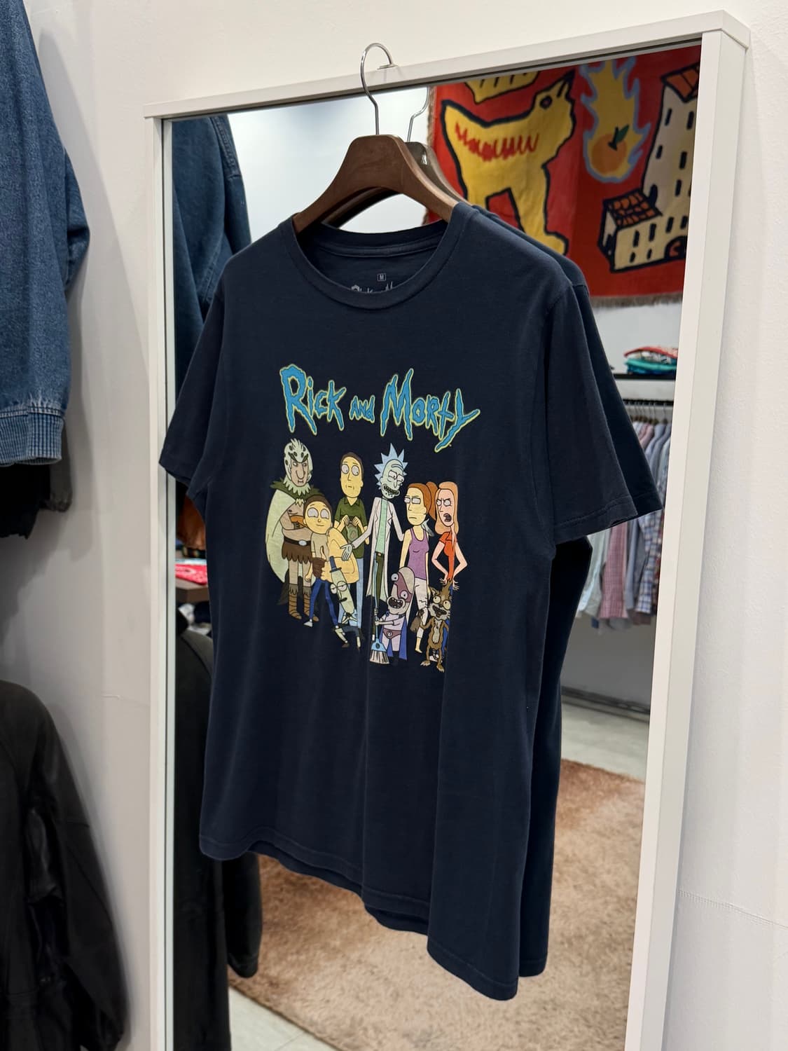 Rick and Morty 릭앤모티 카툰 반팔 티셔츠 상품이미지1