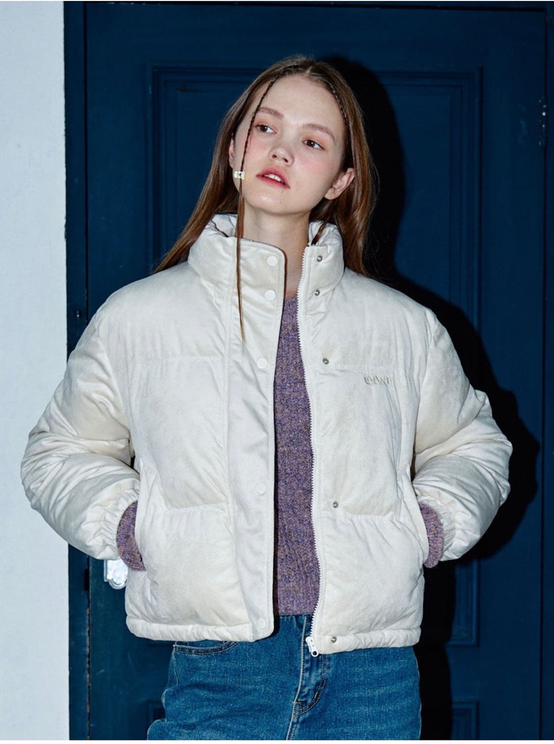 원더플레이스 여성 크롭 패딩 상품이미지4