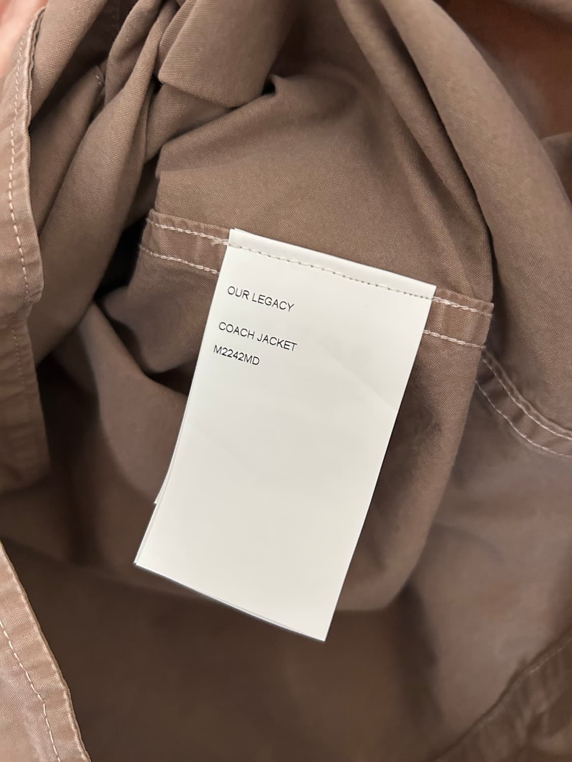 아워레가시 코치자켓 상품이미지7