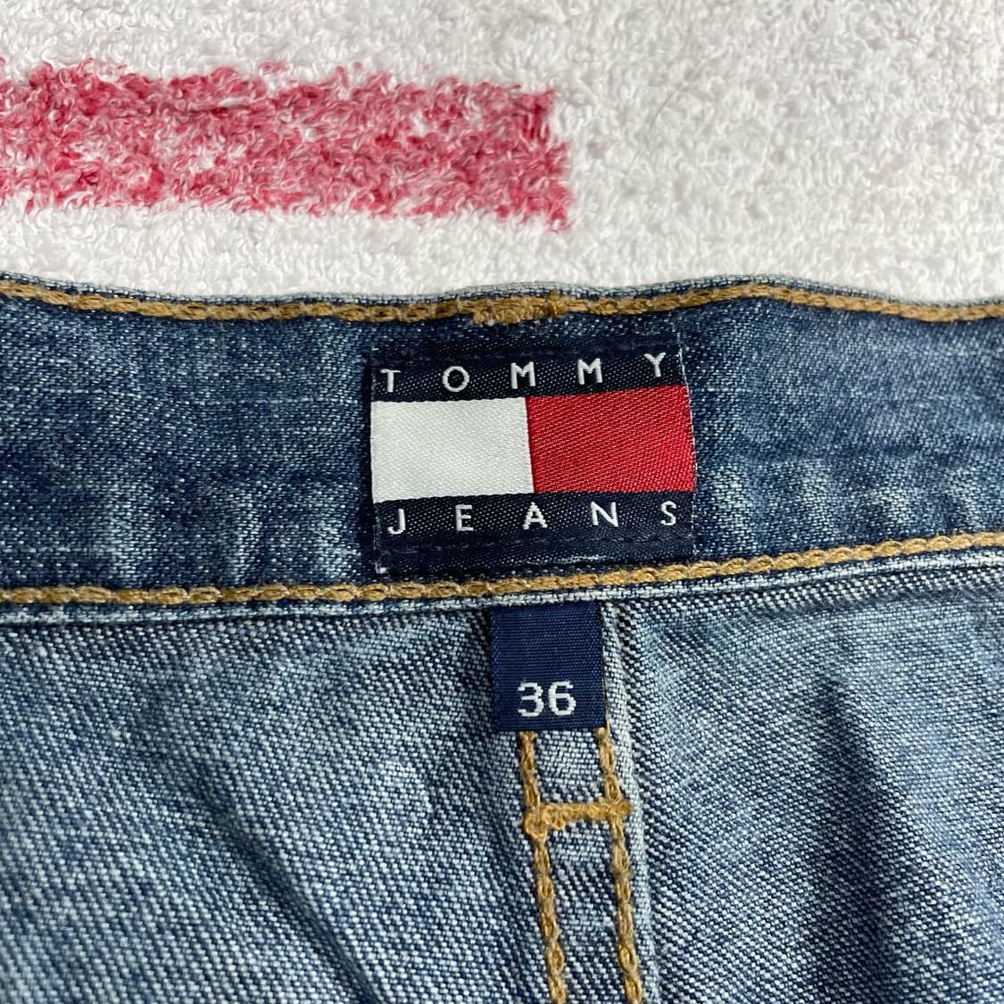 90년대 타미 카펜터 데님 쇼트 상품이미지7