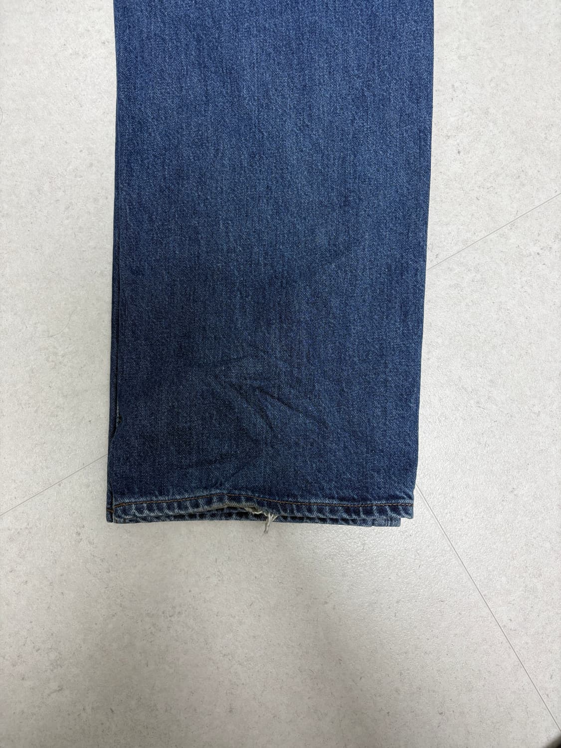 유니클로 jwa 스트레이트 진 블루 33사이즈 상품이미지2