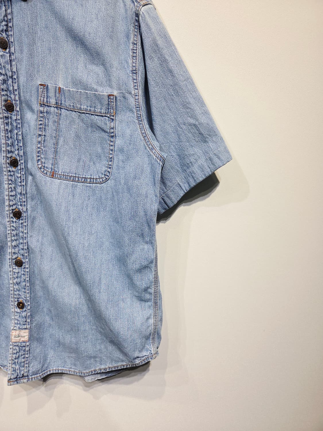 리바이스 시그니처 반팔 데님 셔츠 상품이미지5