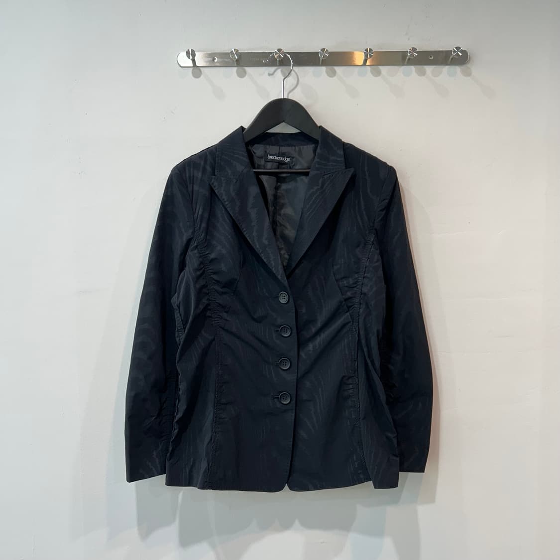 블랙 패턴 셔링 setup 상품이미지2