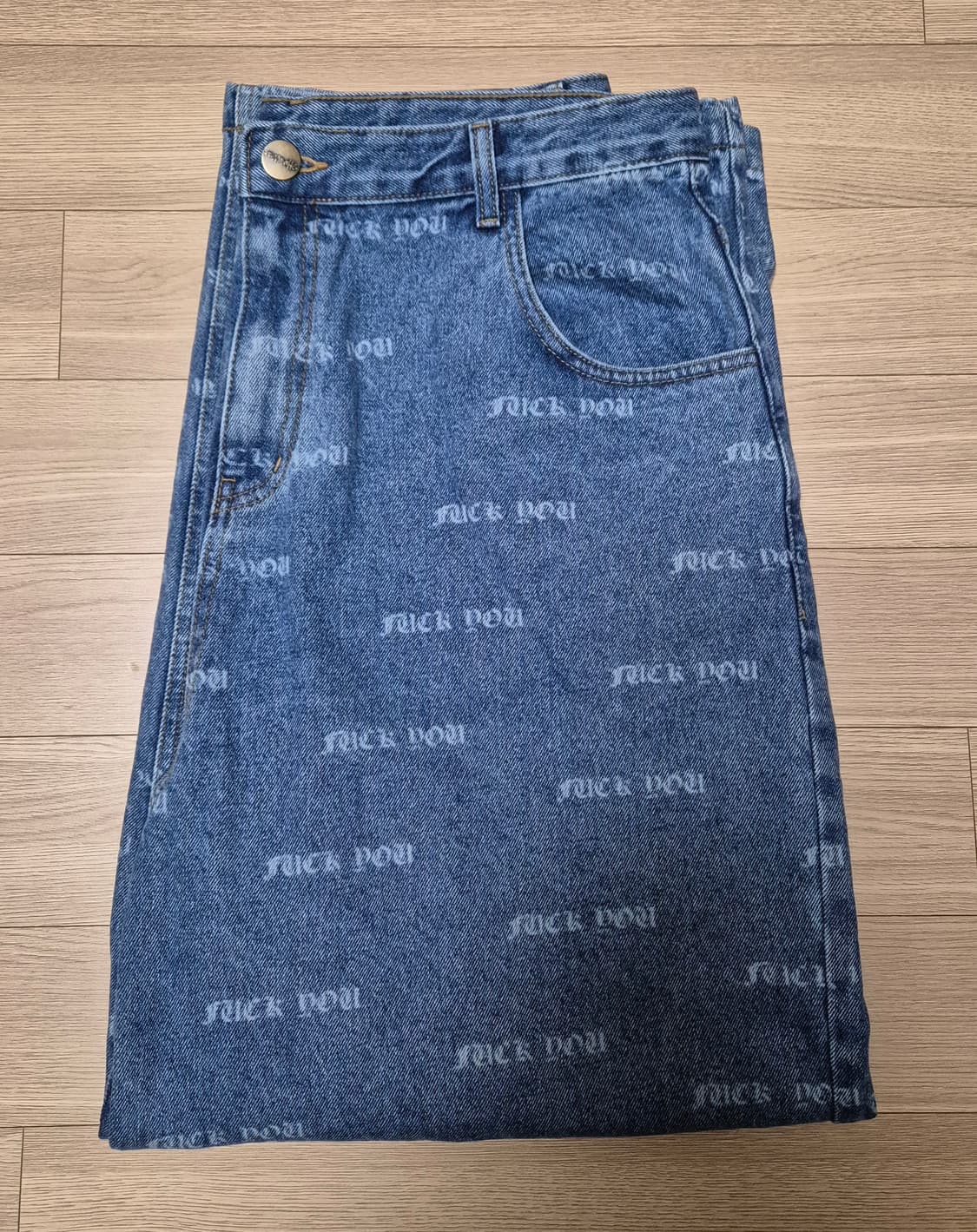 샤카웨어 배기 데님팬츠 32 상품이미지4