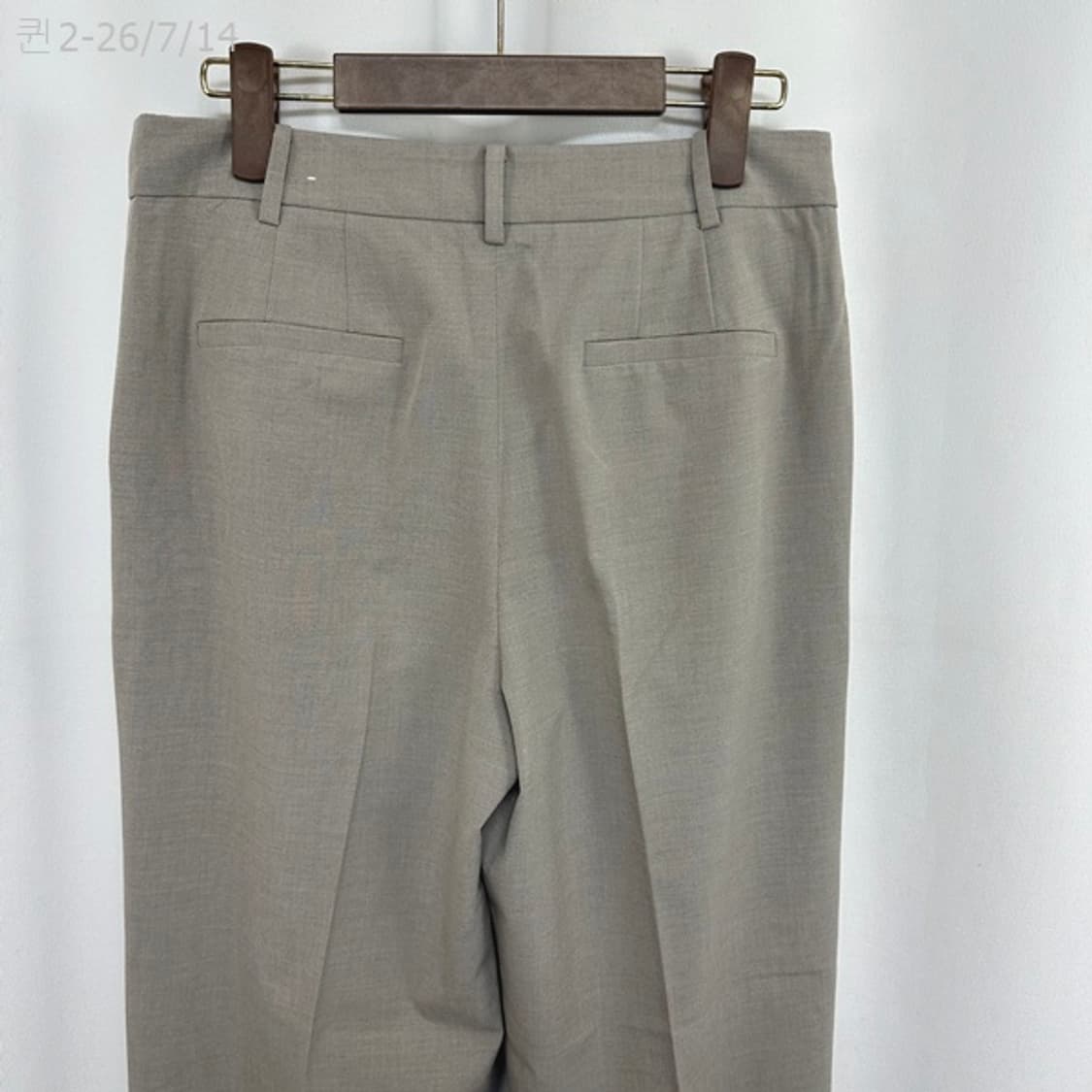 지오다노 여자 일자 슬랙스바지  74 (30인치정도) 상품이미지5