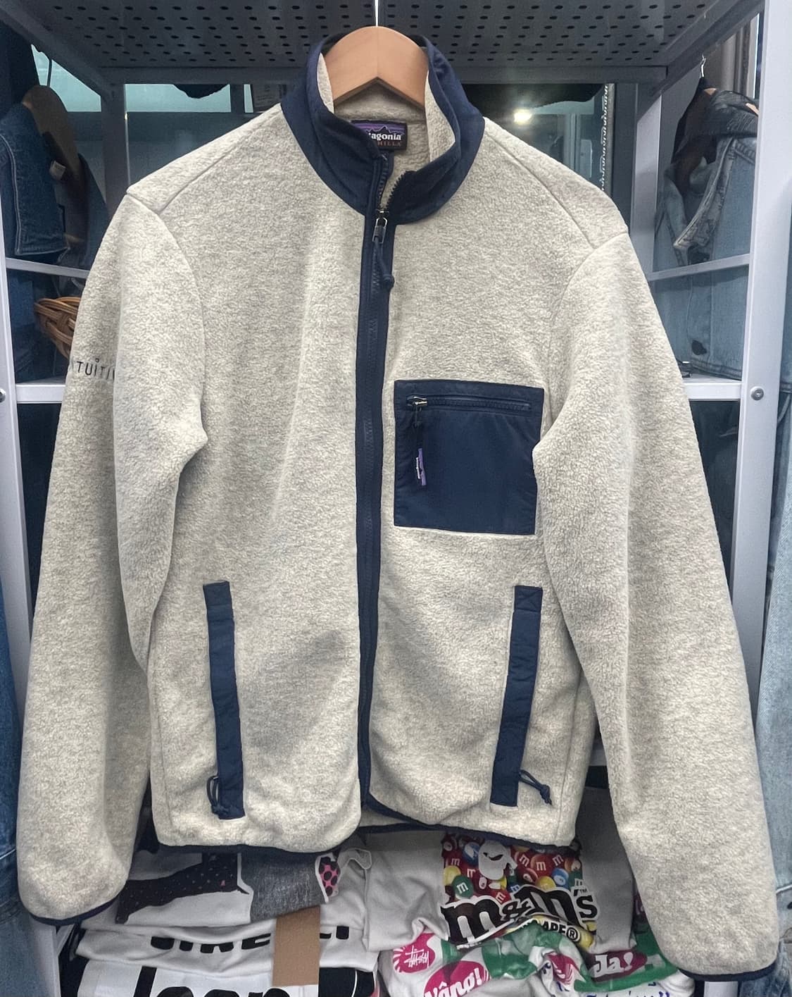 파타고니아 신칠라 플리스 자켓 아이보리 상품이미지1