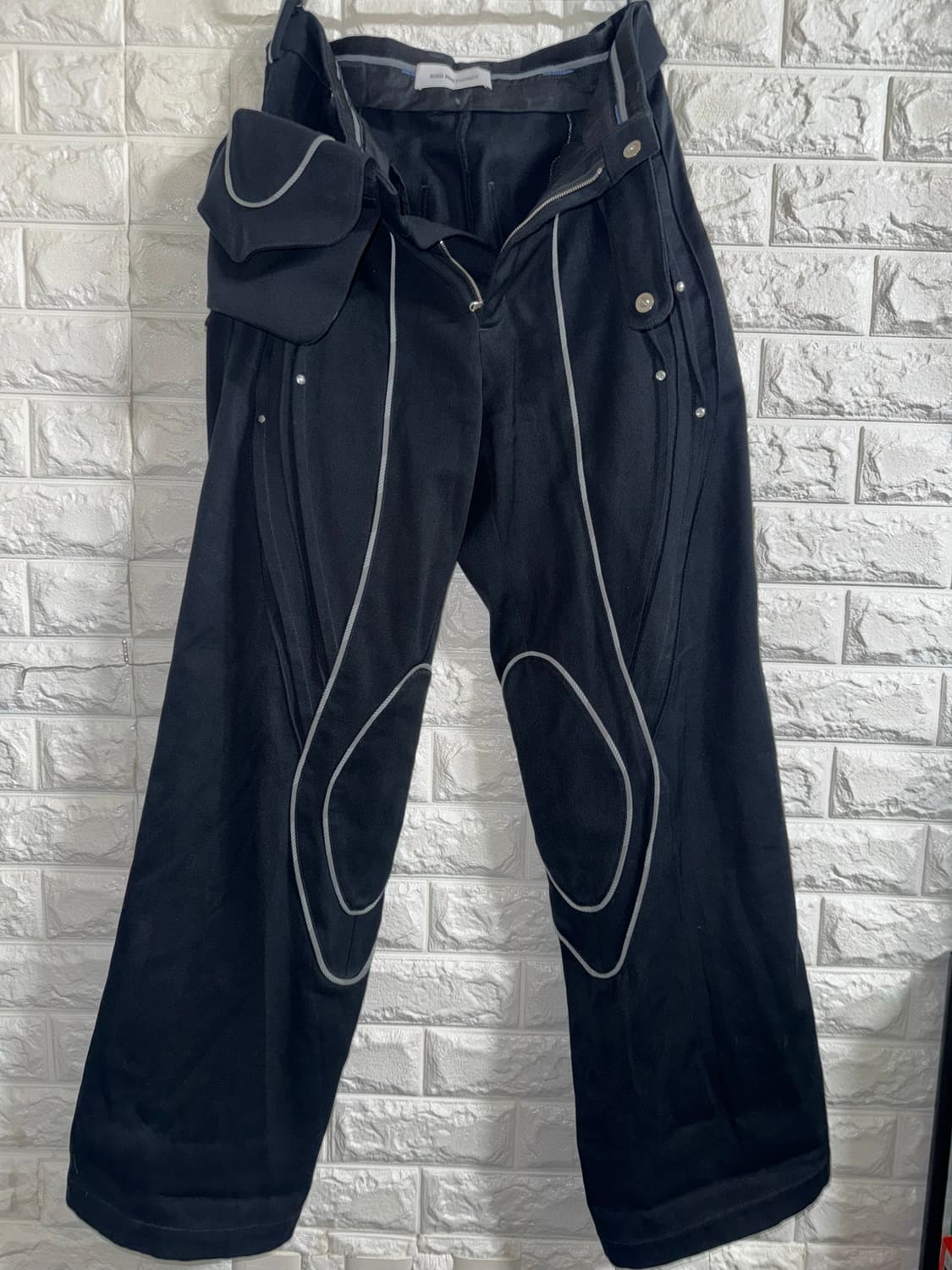 키코 코스타디노브 찰로바 트라우저 팬츠 블랙 46 상품이미지1