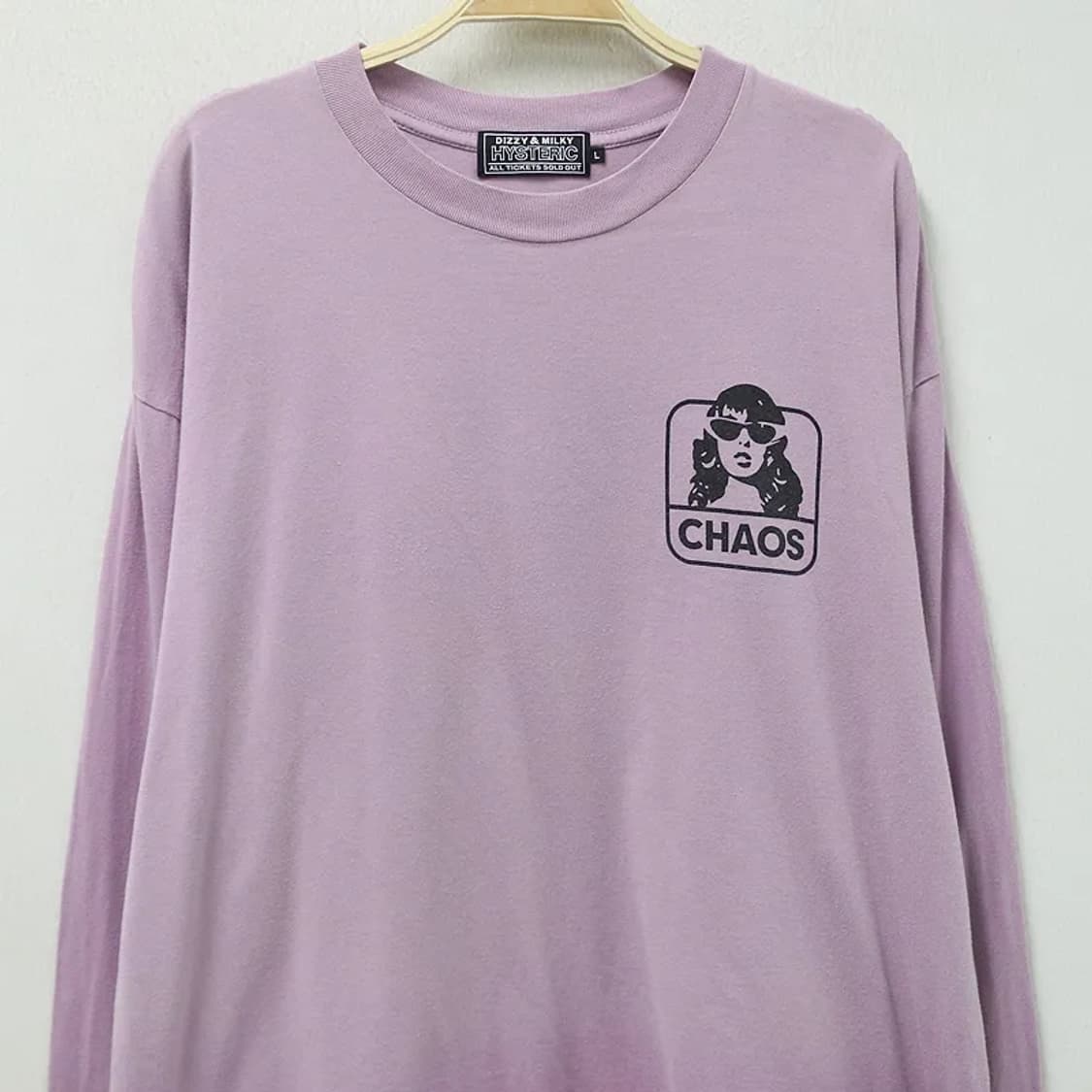 히스테릭 글래머 긴팔 티셔츠 67107 상품이미지3