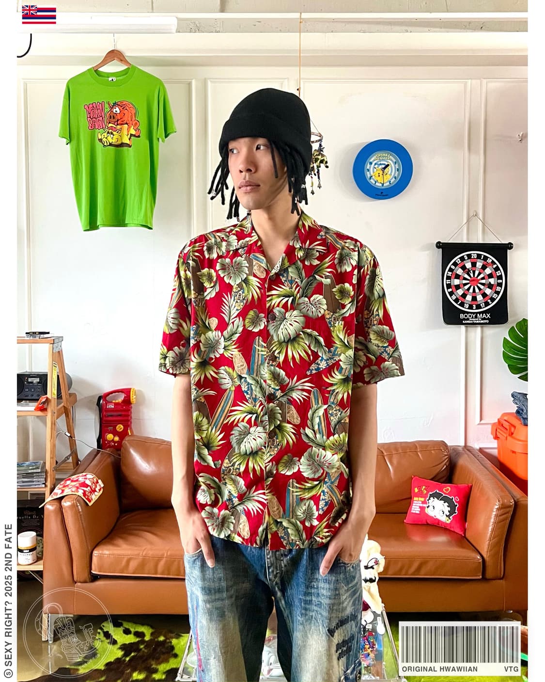Original Hawaiian Made Vintage Shirt 상품이미지1