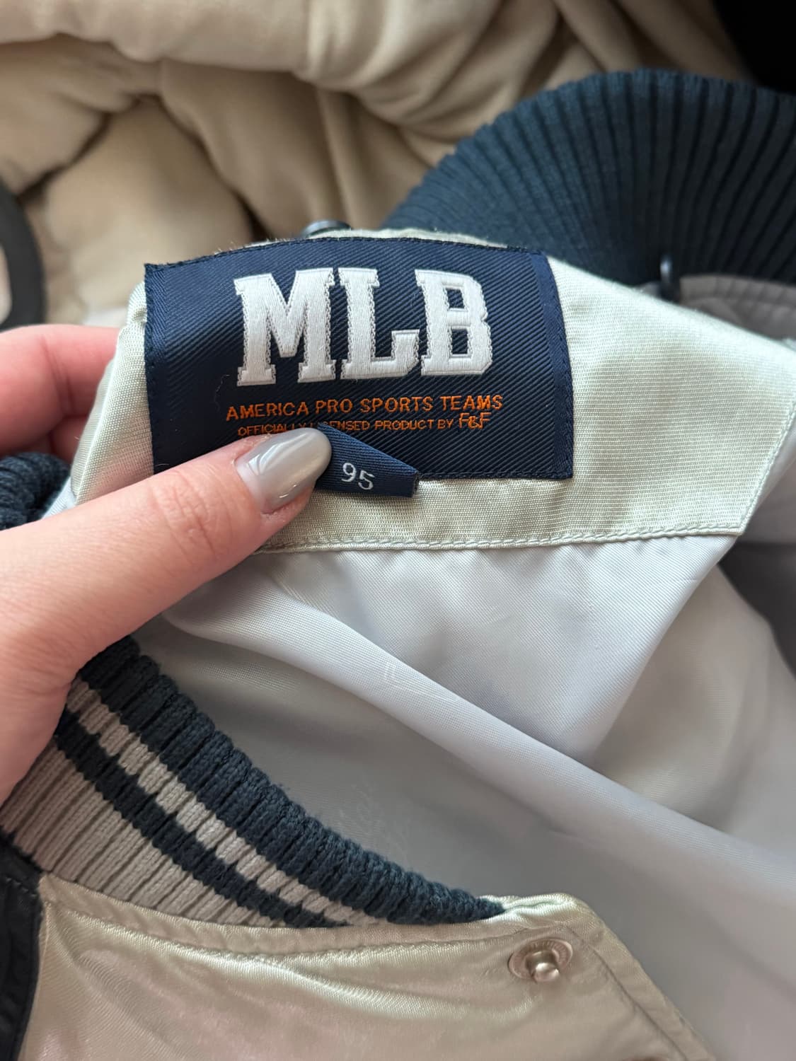 MLB 바시티 패딩 상품이미지4