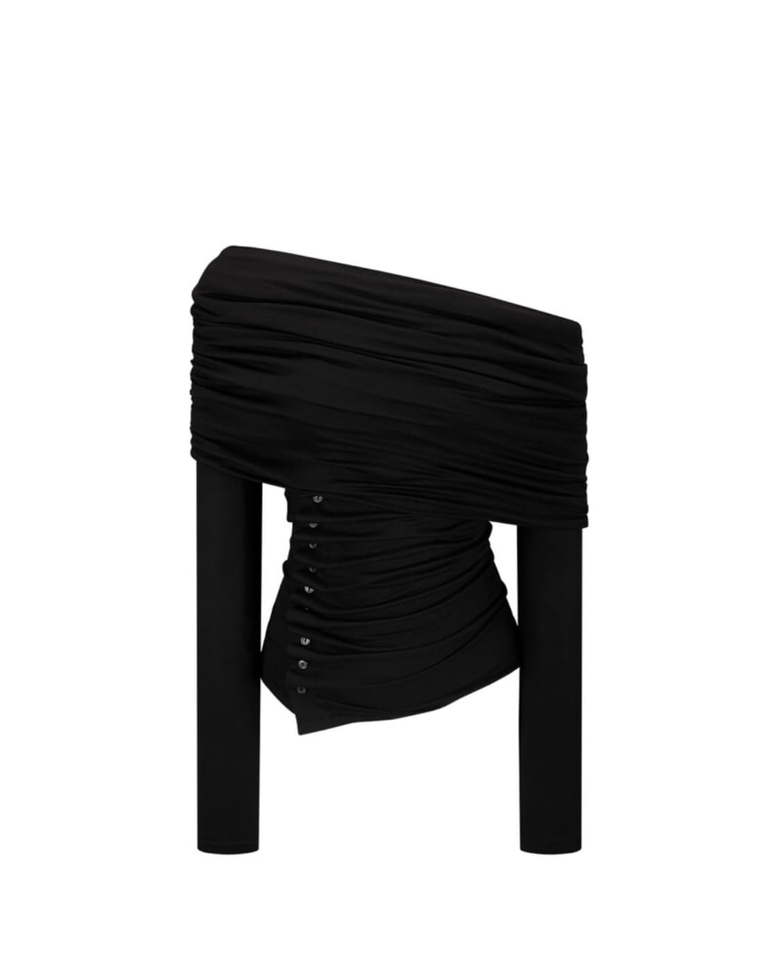 카시코 카울 버튼탑 롱슬리브 상품이미지4