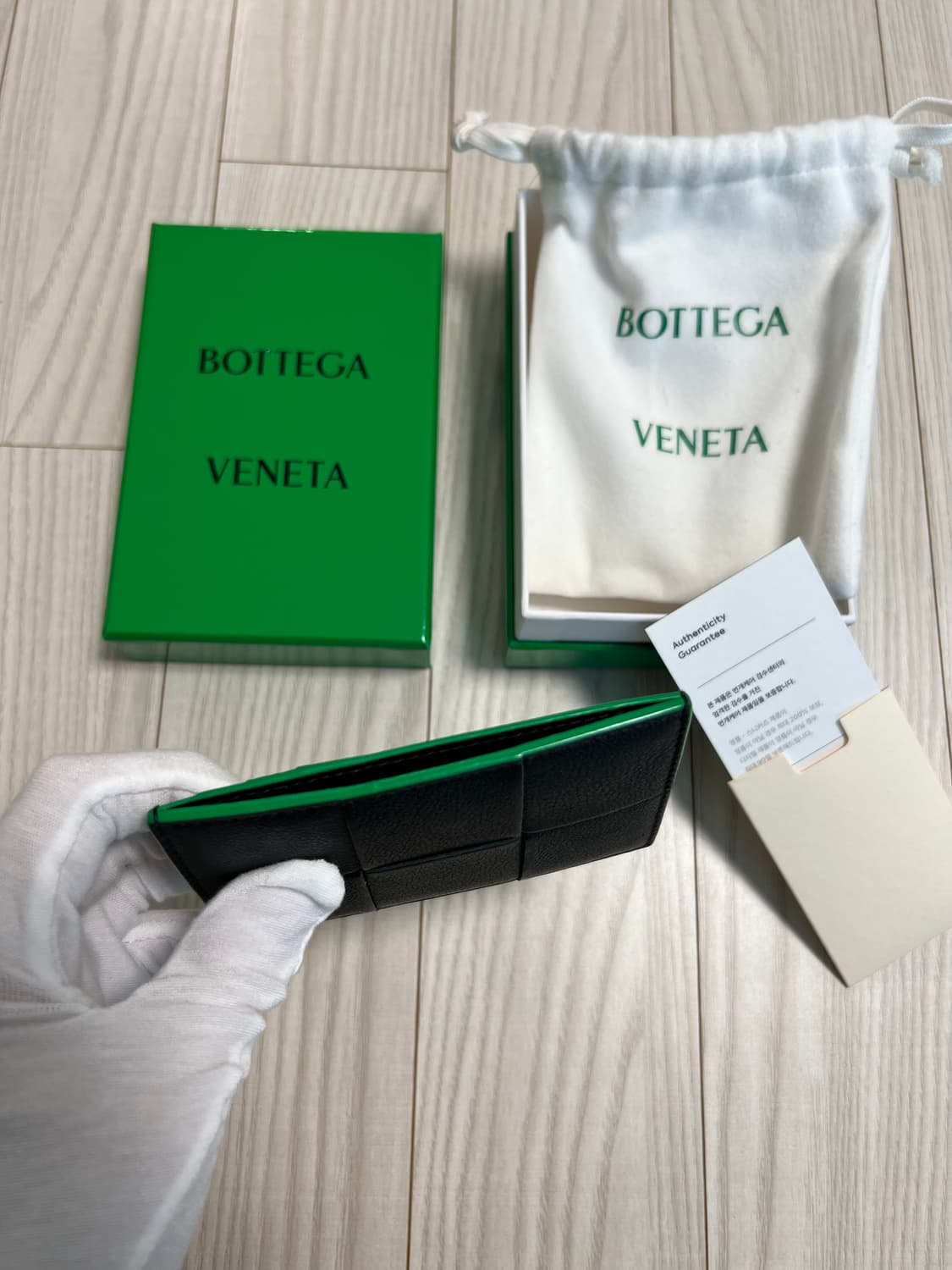 보테가베네타 레더 카드지갑 상품이미지3