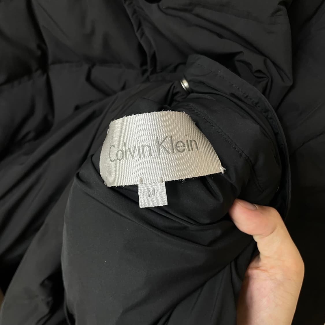 [ M ] 캘빈클라인 구스다운 경량패딩 점퍼 상품이미지5