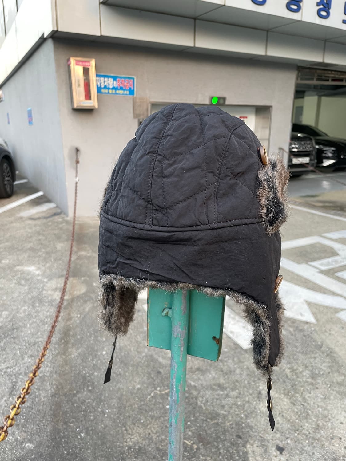 (빈티지)RUBEN 루벤 패딩 퍼 트루퍼 햇 상품이미지3