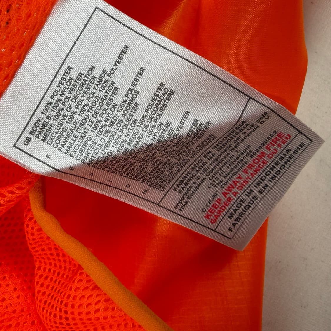 02-04 나이키 네덜란드 축구 어센틱 하이드로탑 웜업 바람막이 상품이미지6