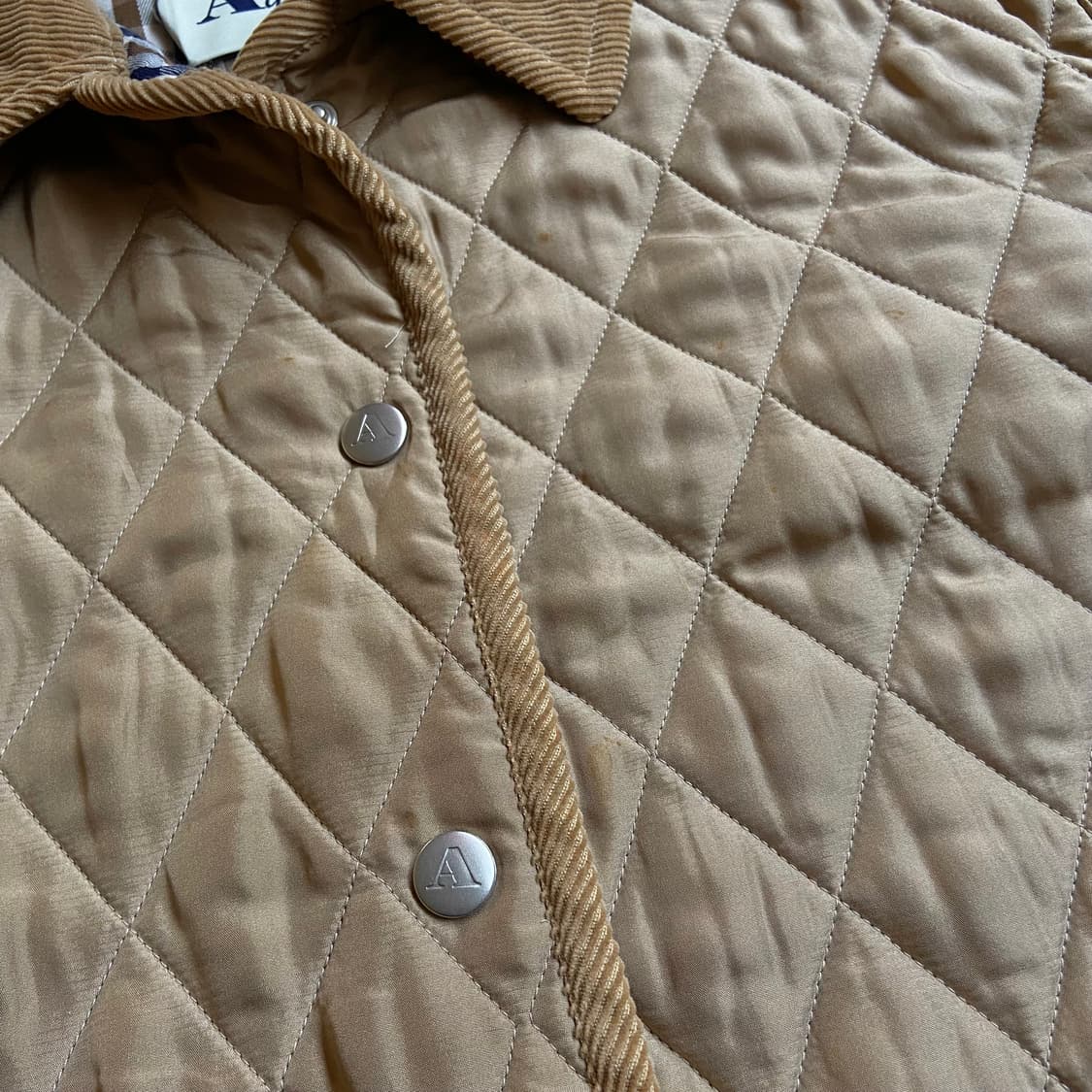 아쿠아스큐텀 실크 퀼팅 자켓 (103) 상품이미지4