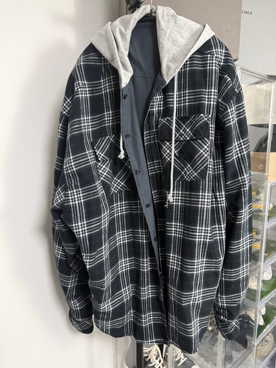 프로젝트지알 체크셔츠 1사이즈 4종 팝니다 상품이미지7