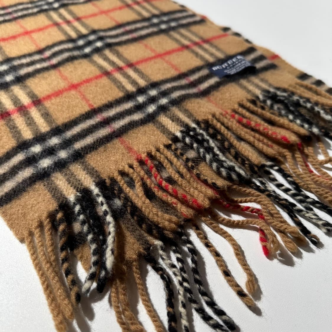 버버리 램스울 노바체크 머플러 목도리 상품이미지4