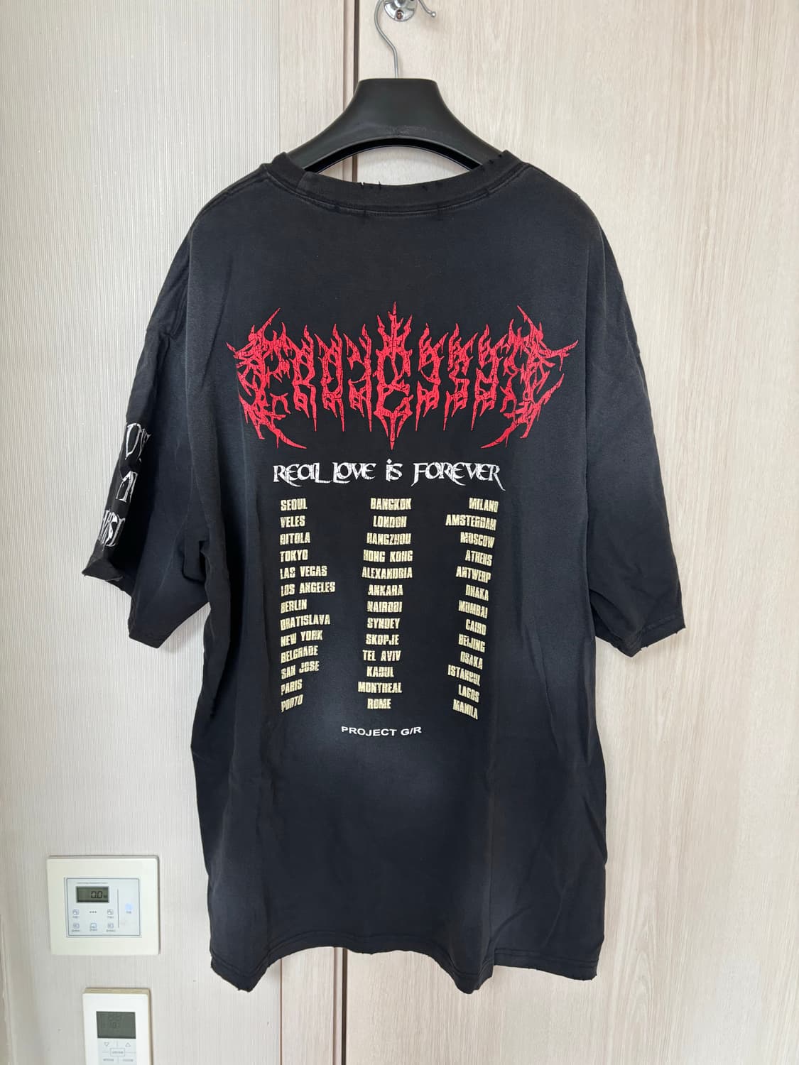 프로젝트GR 월드투어 반팔 1 상품이미지2