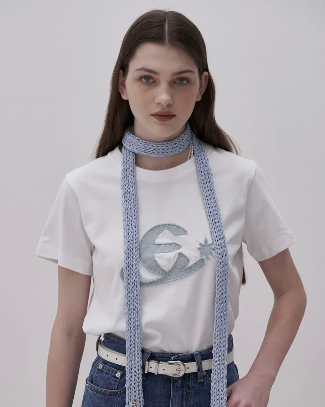 엘리오티 Essential Logo Ts White 반팔 티셔츠 상품이미지1