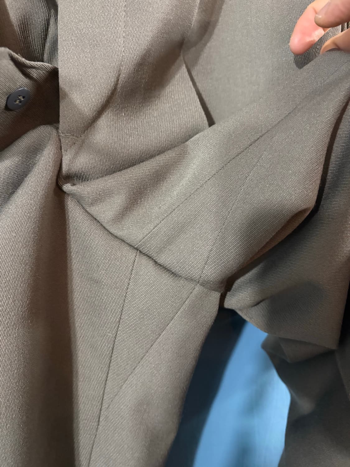 rare!! 50-60's  East German Piping Dress 상품이미지7