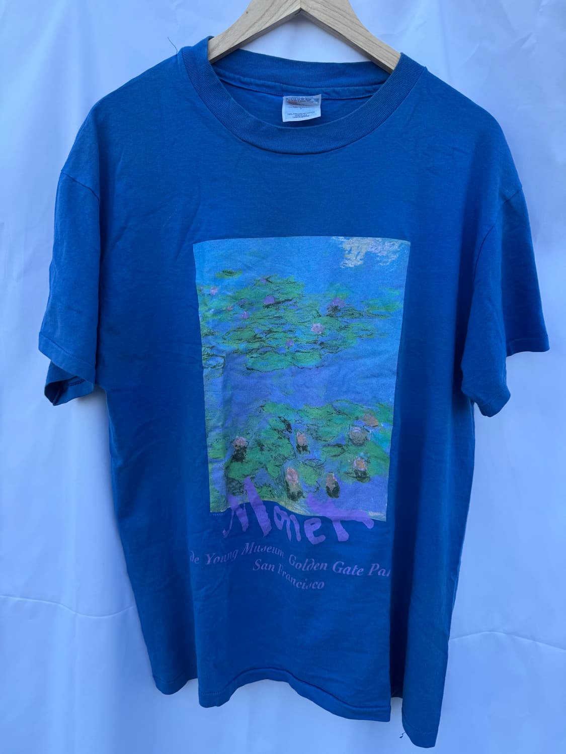 클로드 모네 전시 한정 티 (1995, USA, L~XL) 상품이미지4