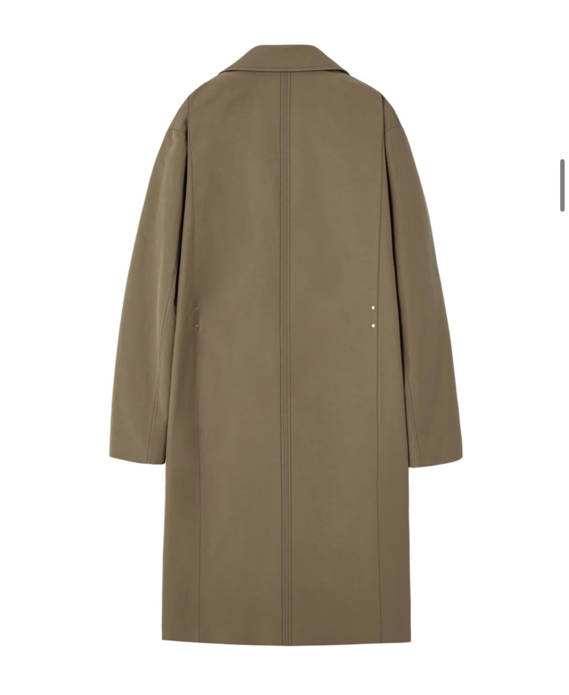 (새상품) 인사일런스 코튼 더블 코트 샌드 브라운  상품이미지3