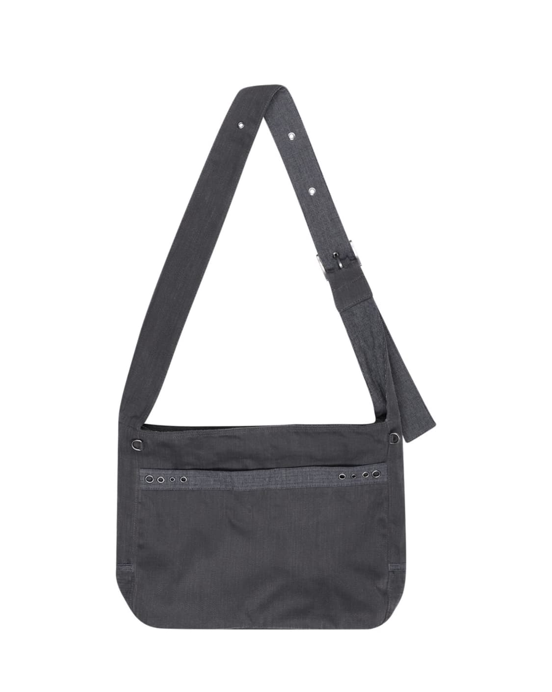 코이세이오 스트라이프 크로스백 차콜 상품이미지2