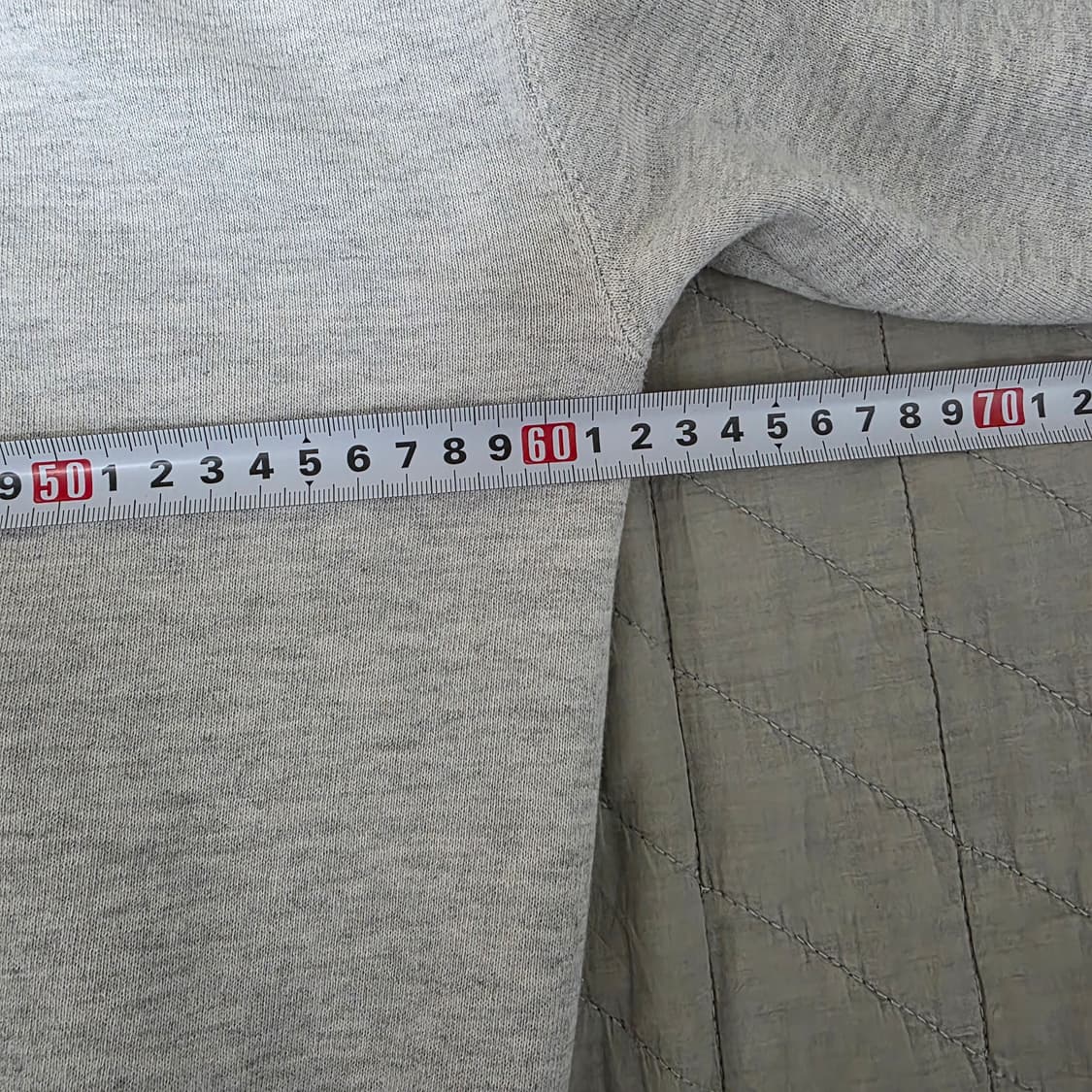 [XL] 90s USA 빈티지 러셀 애슬레틱 후드집업 라이트 그레이 상품이미지7