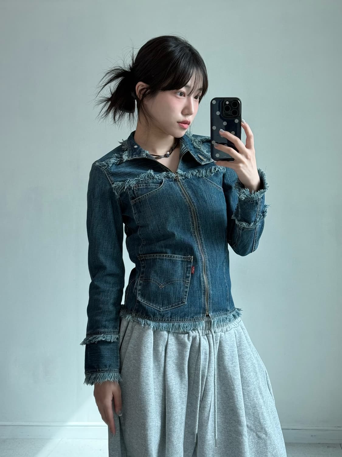 리바이스 데미지 데님 자켓 상품이미지1