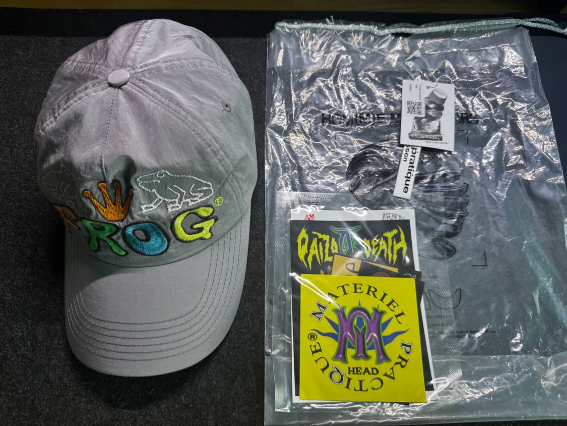 Mpq frog모자 판매합니다 상품이미지3