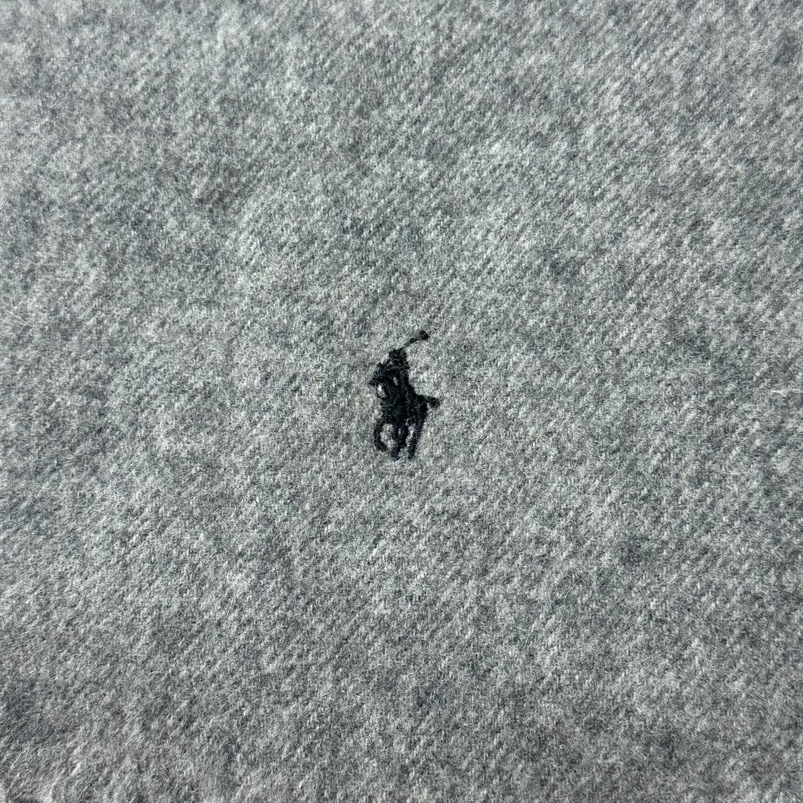 폴로 랄프로렌 램스 울 그레이 머플러 목도리 상품이미지3