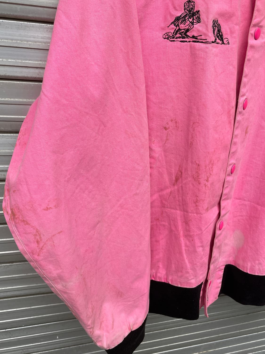 80-90s Wrangler pink bomber jacket 상품이미지9