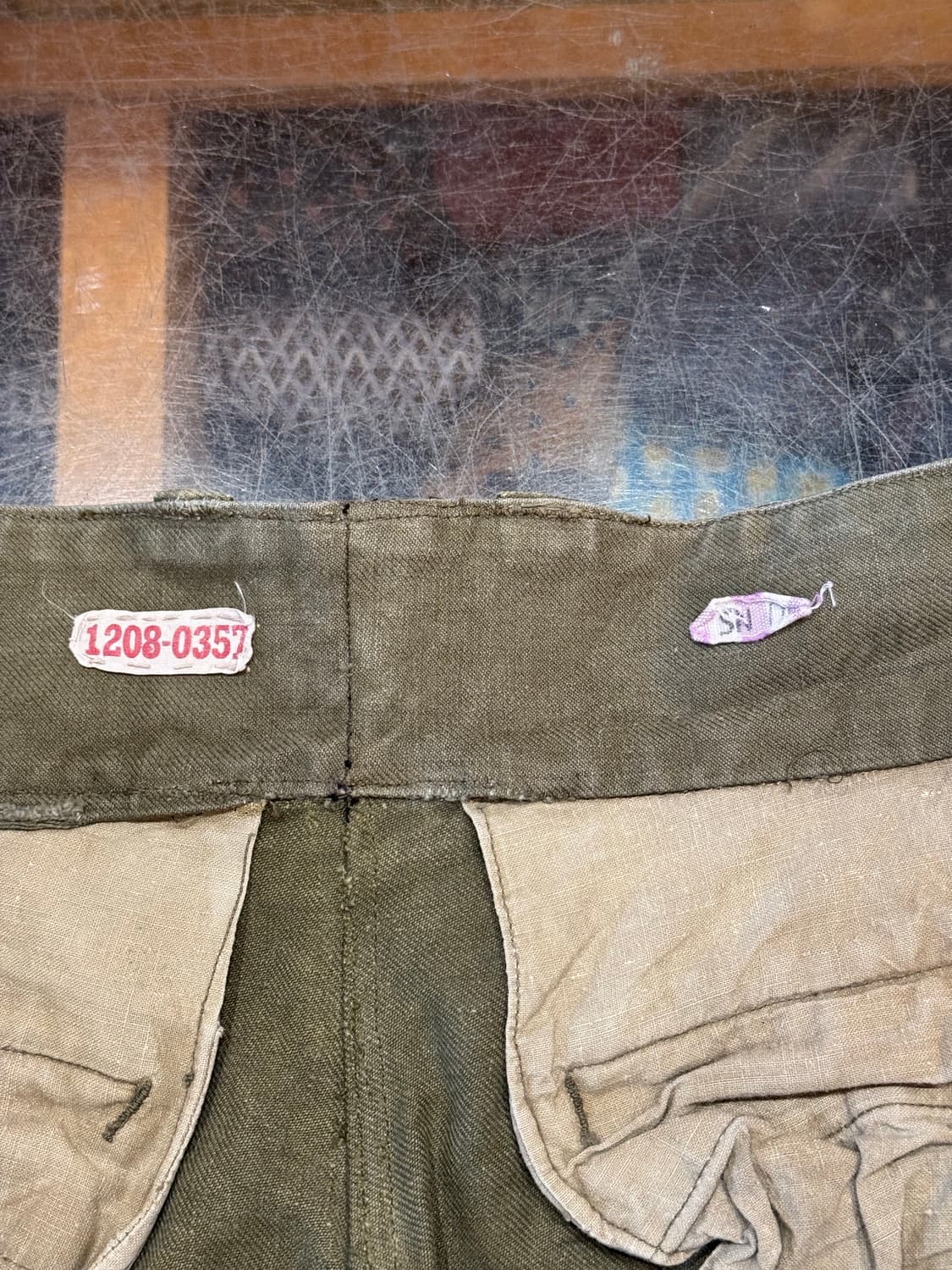오리지널 프랑스군 M-47 팬츠 전기형 (32) 상품이미지5