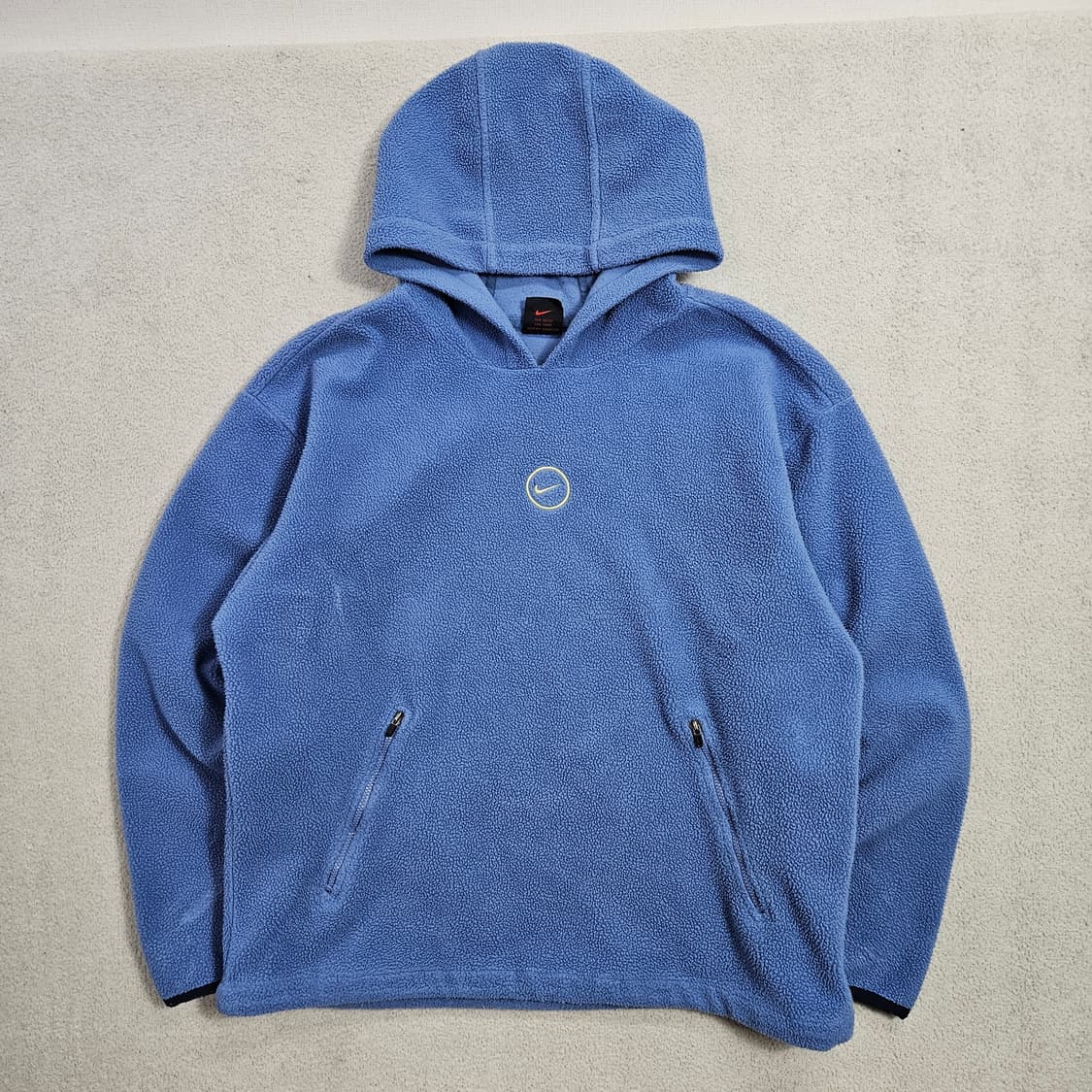 00s 나이키 센터 로고 플리스 후드 L 상품이미지1