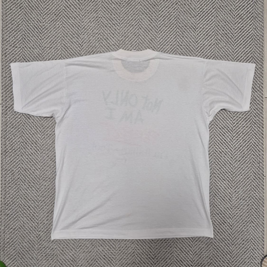 90s Fruit of the loom 싱글스티치 슬로건 티셔츠 (XL) 상품이미지7