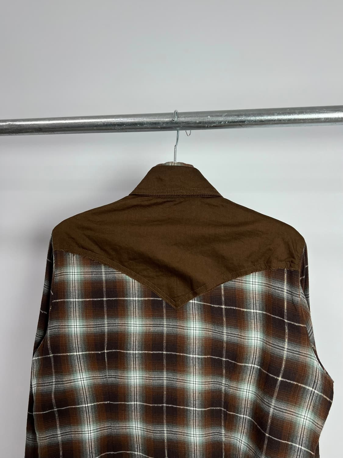 빈티지 레이어드 웨스턴 체크 셔츠  상품이미지8