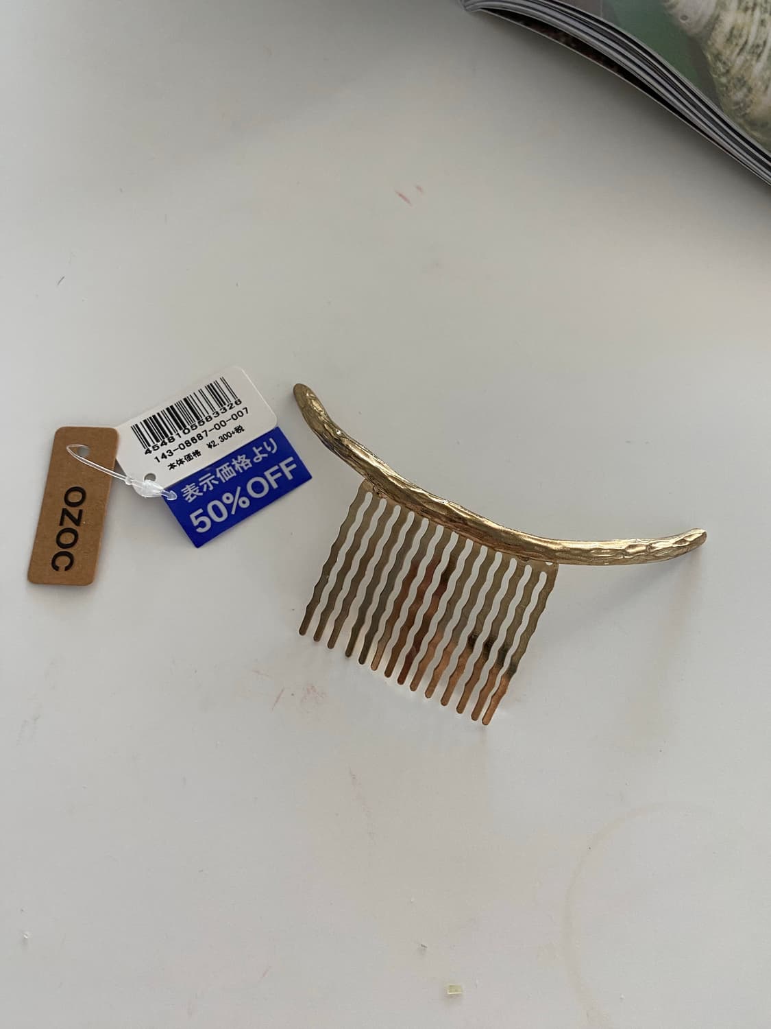 오조크 헤어핀 골드 상품이미지1