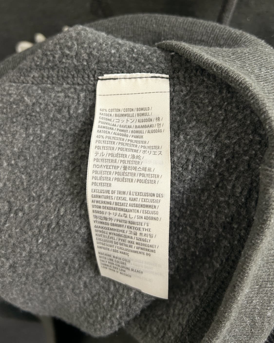 홀리스터  아치로고 그레이 카키  후드티 상품이미지4