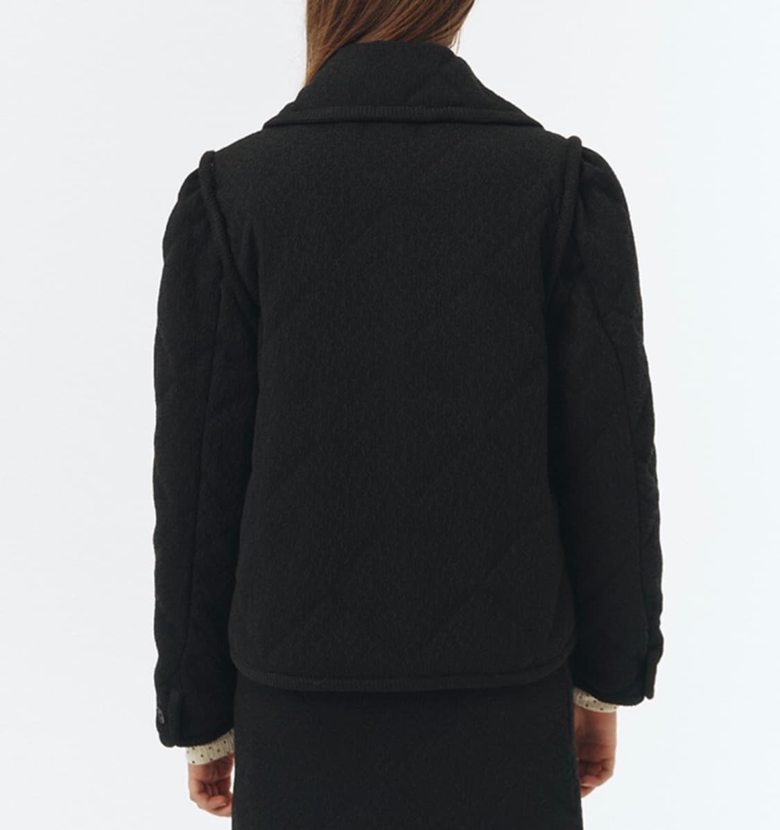 오더먼트 바이 보카바카 플라워 자카드 퀄팅 패딩 상품이미지3