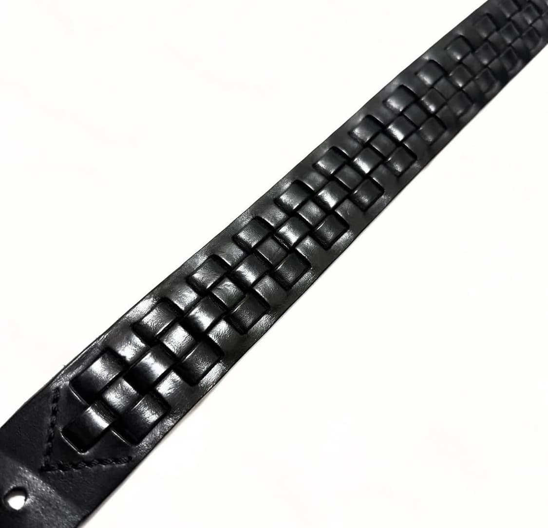 디올 옴므 - 03AW 레더 브레이디드 벨트 상품이미지4