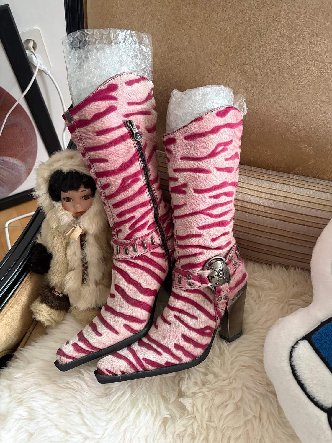 뉴락 지브라 송치 웨스턴부츠힐 250 상품이미지1