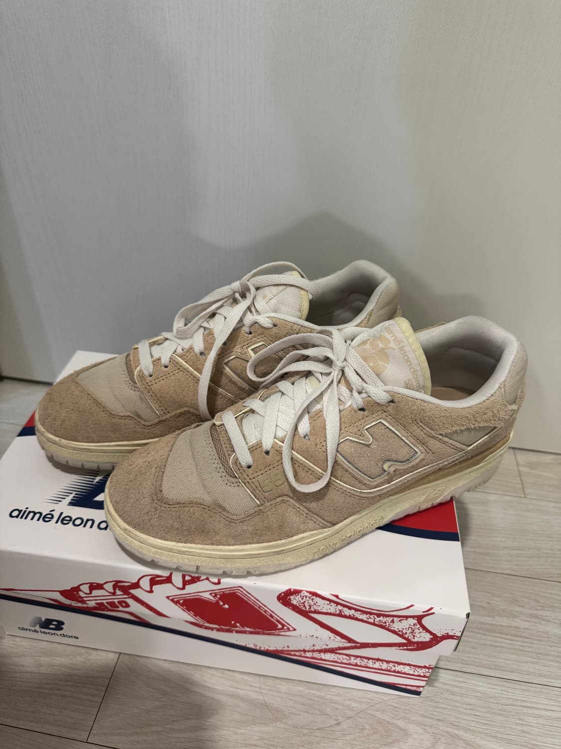 뉴발란스550 에임레온도르 웜샌드 280mm 상품이미지4