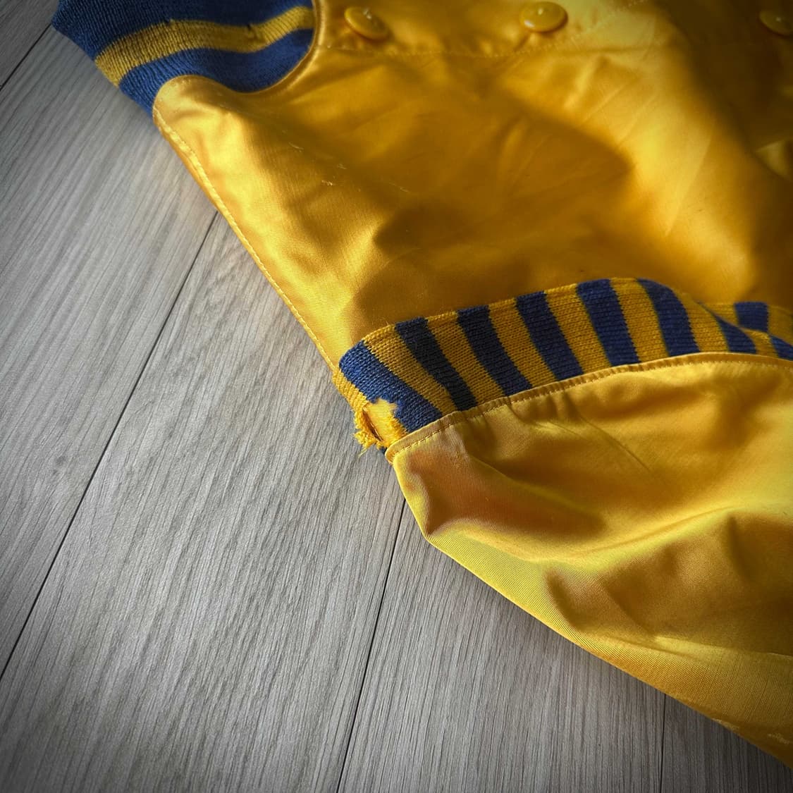 40s USA Vintage Satin Stadium Jacket 상품이미지10