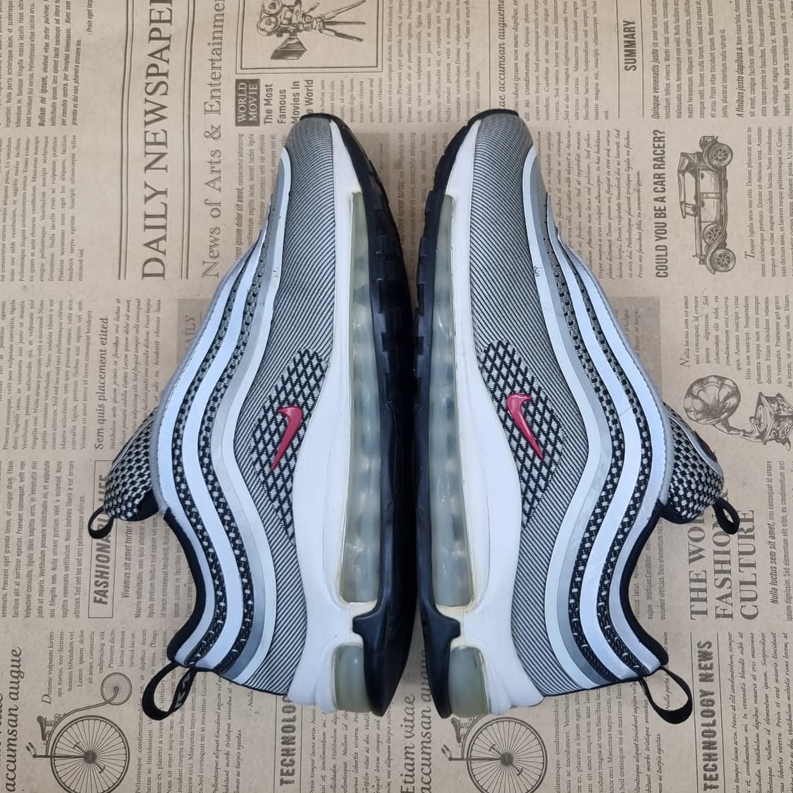 나이키 에어맥스 97 실버 운동화235 상품이미지5